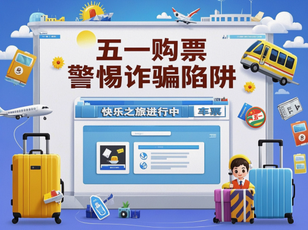 股票配资平台门户 五一购票警惕诈骗陷阱！这些防诈手段速看→